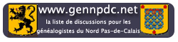 GenNPdC - la liste de discussions pour les gnalogistes bnvoles du Nord Pas-de-Calais