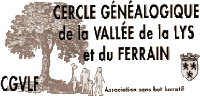 Le site internet du Cercle Généalogique de la Vallée de la Lys et dy Ferrain